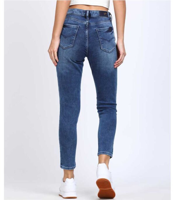 Slim Women Blue Jeans - Image 4