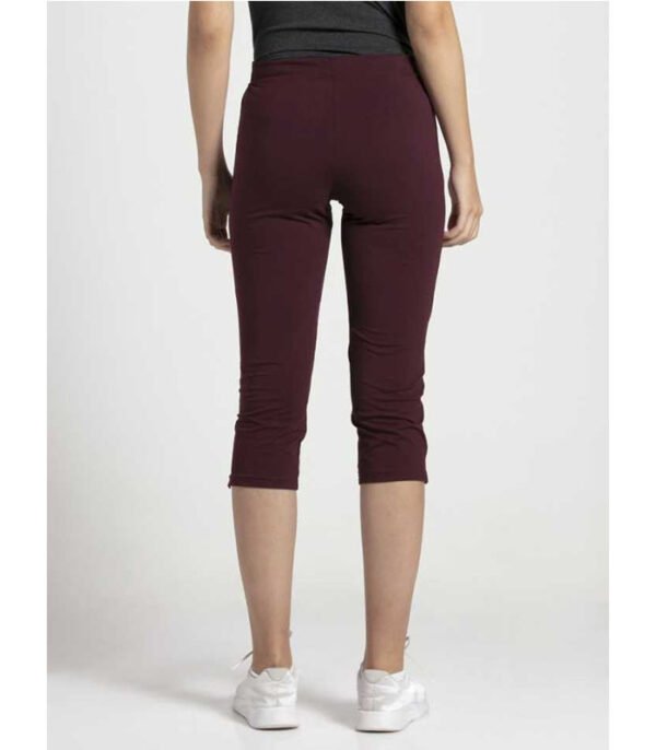 Jocky Capri Pants Women Purple Capri - Image 3