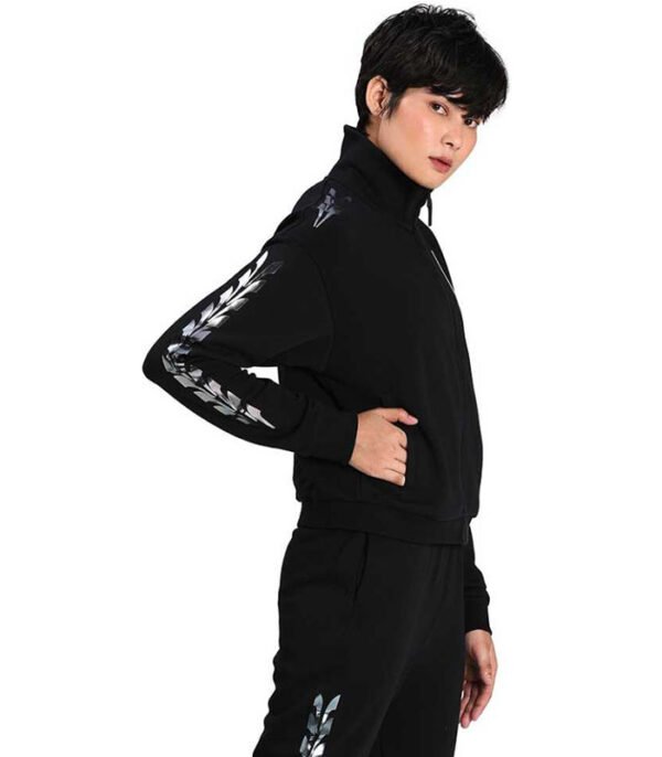 PUMA Full Sleeve Printed Women Casual Jacket - Image 3
