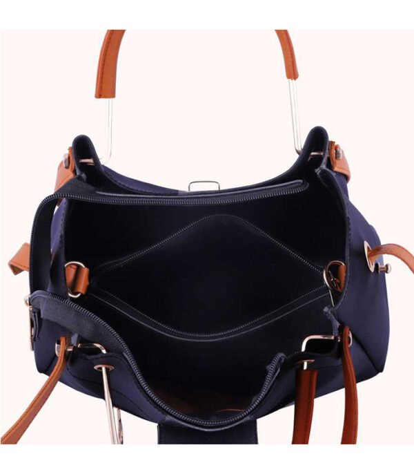 Fiesto fashion Women Black, Brown Hand-held Bag  (Pack of 2) - Image 4