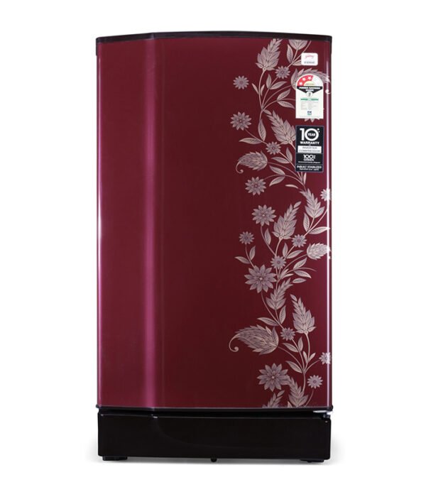 Godrej 190 L Direct Cool Single Door 3 Star Refrigerator with Intelligent Inverter Compressor  (Scarlet Dremin, RD 1903 PTI 33 DR WN)