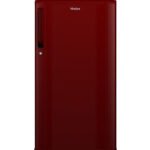 Haier 190 L Direct Cool Single Door 2 Star Refrigerator  (Burgundy Red, HED-19TBR)