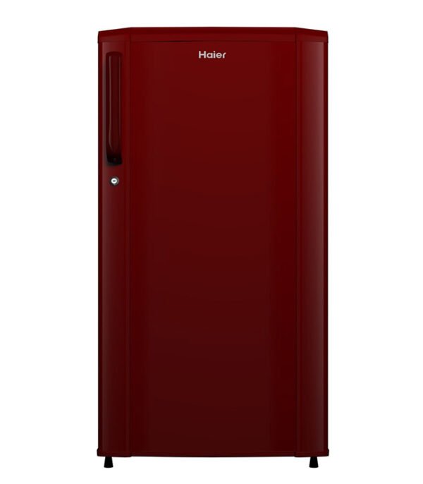Haier 190 L Direct Cool Single Door 2 Star Refrigerator  (Burgundy Red, HED-19TBR)