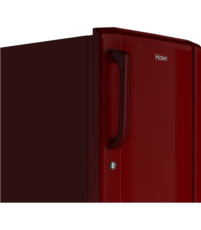 Haier 190 L Direct Cool Single Door 2 Star Refrigerator  (Burgundy Red, HED-19TBR) - Image 2