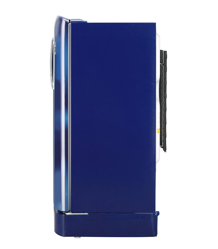 LG 190 L Direct Cool Single Door 5 Star Refrigerator with Base Drawer with Smart Inverter Compressor  (Blue Charm, GL-D201ABCZ) - Image 3