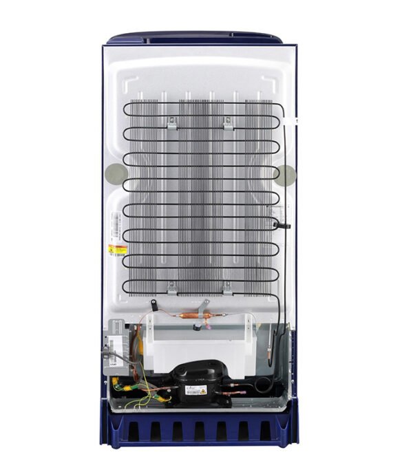 LG 190 L Direct Cool Single Door 5 Star Refrigerator with Base Drawer with Smart Inverter Compressor  (Blue Charm, GL-D201ABCZ) - Image 4