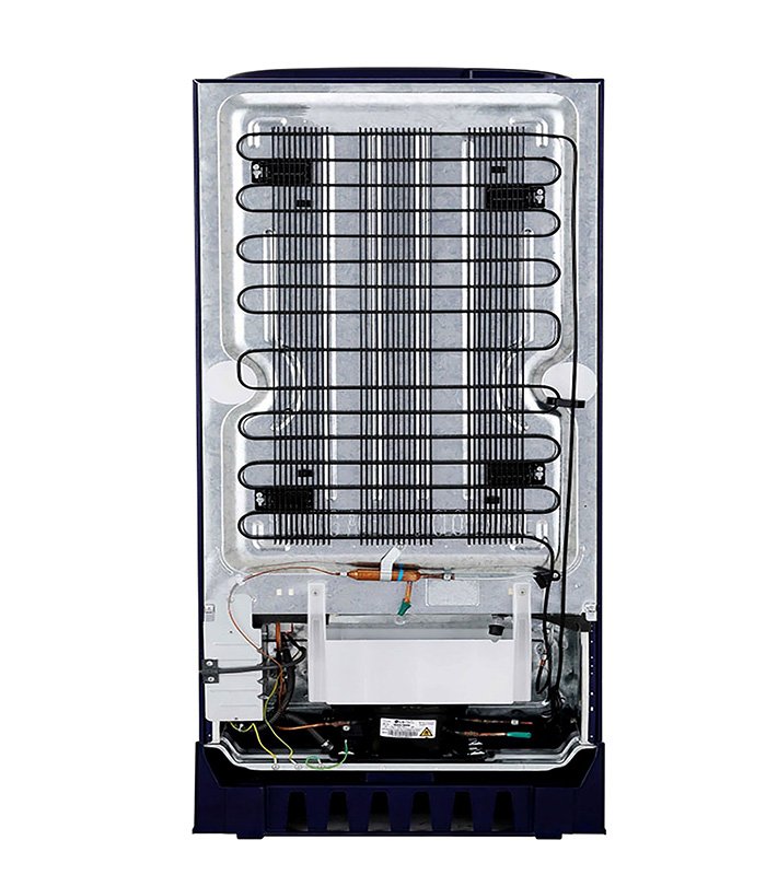 LG 190 L Direct Cool Single Door 4 Star Refrigerator with Base Drawer  (Blue Plumeria, GL-D201ABPY) - Image 2