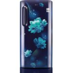 LG 235 L Direct Cool Single Door 4 Star Refrigerator with Base Drawer  (Blue Charm, GL-D241ABCY)