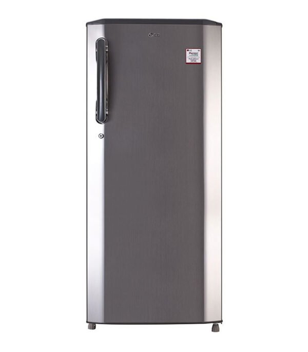 LG 270 L Direct Cool Single Door 3 Star Refrigerator  (Shiny Steel, GL-B281BPZX)