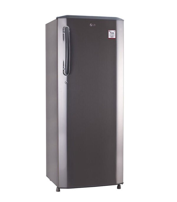 LG 270 L Direct Cool Single Door 3 Star Refrigerator  (Shiny Steel, GL-B281BPZX) - Image 3