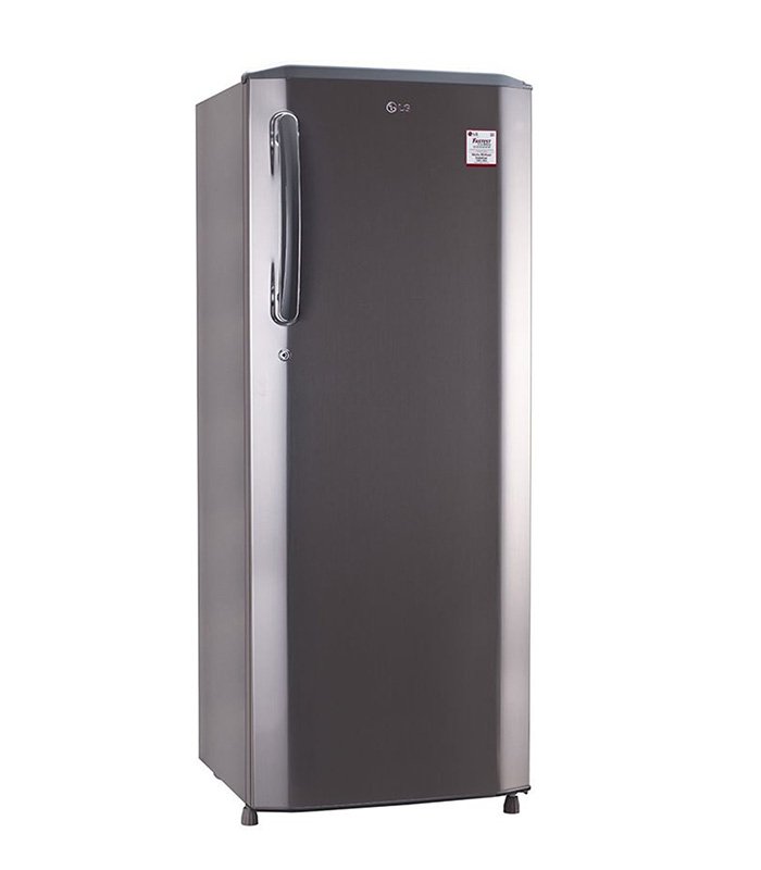 LG 270 L Direct Cool Single Door 3 Star Refrigerator  (Shiny Steel, GL-B281BPZX) - Image 3