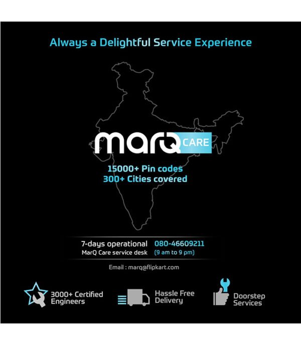 MarQ by Flipkart 190 L Direct Cool Single Door 4 Star Refrigerator  (Bliss Blue, 190DD5SMQBP-HDA) - Image 4