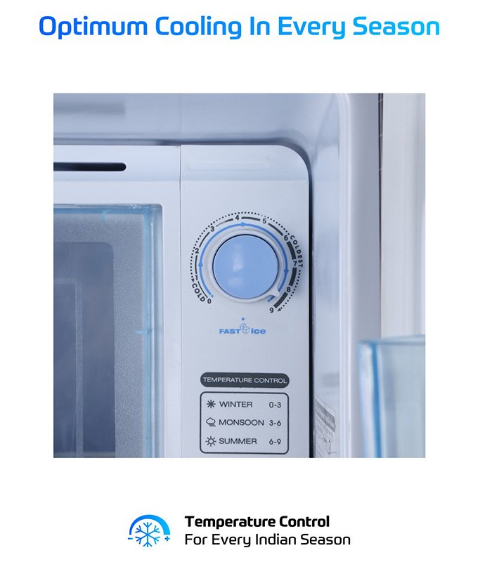 MarQ by Flipkart 190 L Direct Cool Single Door 4 Star Refrigerator  (Bliss Blue, 190DD5SMQBP-HDA) - Image 6