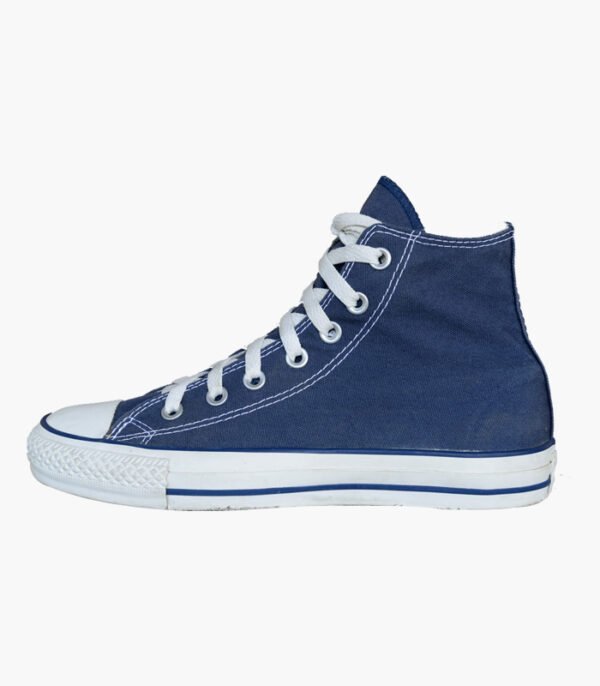 Men Blue Mid-Top Sneakers - Image 2
