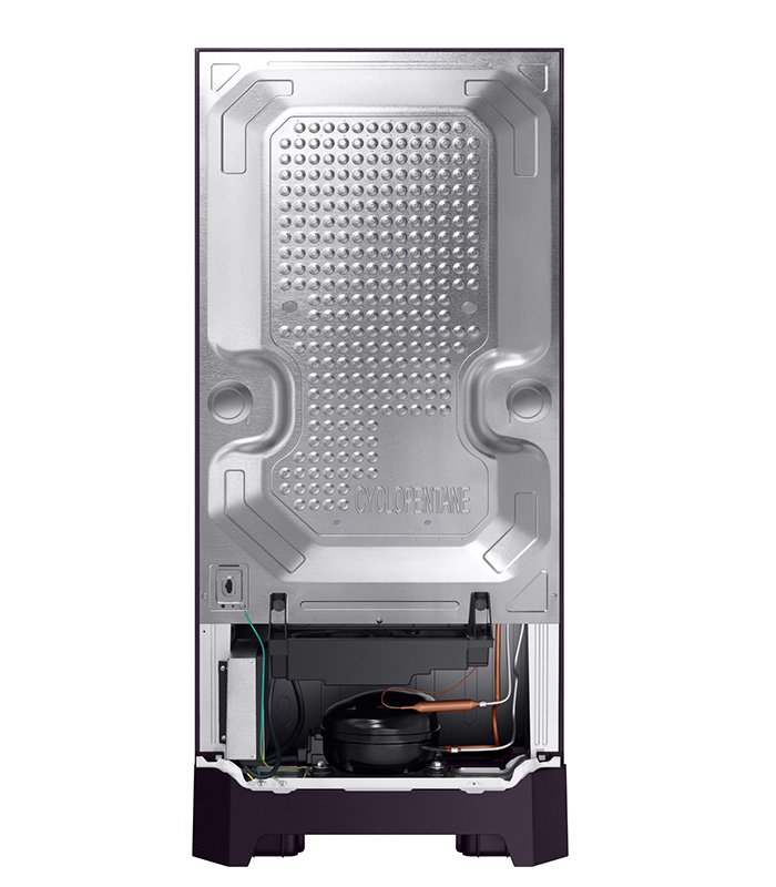 Samsung 198 L Direct Cool Single Door 4 Star Refrigerator with Base Drawer  (Camellia Purple, RR21T2H2XCR/HL) - Image 4