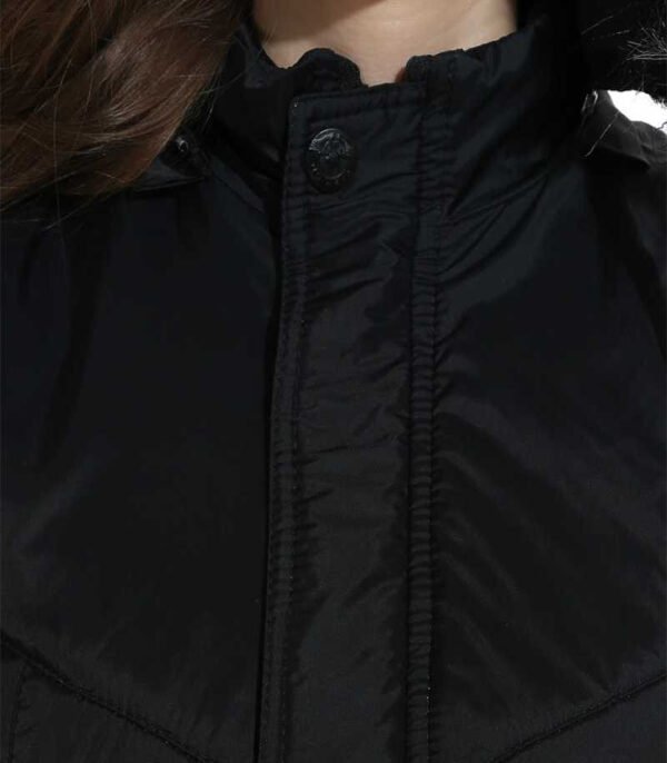 Masonic Full Sleeve Solid Women Padded Jacket - Image 4