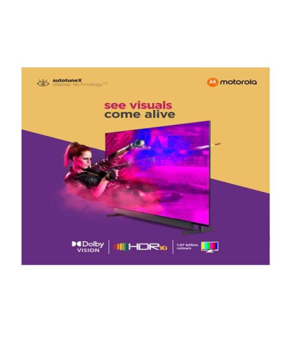 Motorola ZX Pro 127 cm (50 inch) Ultra HD (4K) LED Smart Android TV - Image 2
